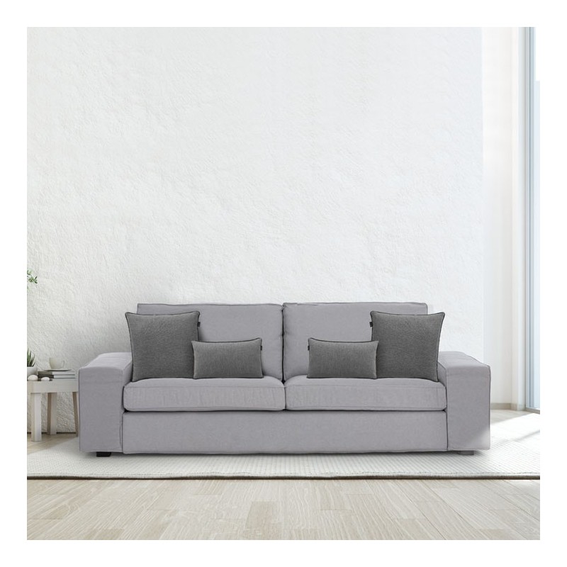 Funda con cremallera para cojín modelo Valeria Funda con cremallera para cojín modelo Valeria