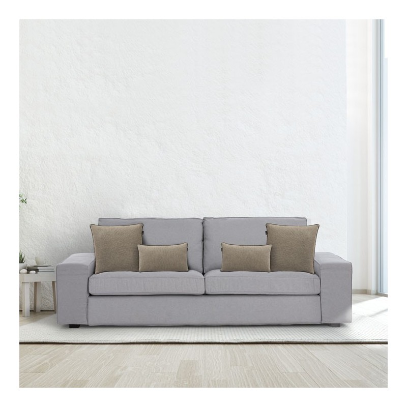 Funda con cremallera para cojín modelo Valeria