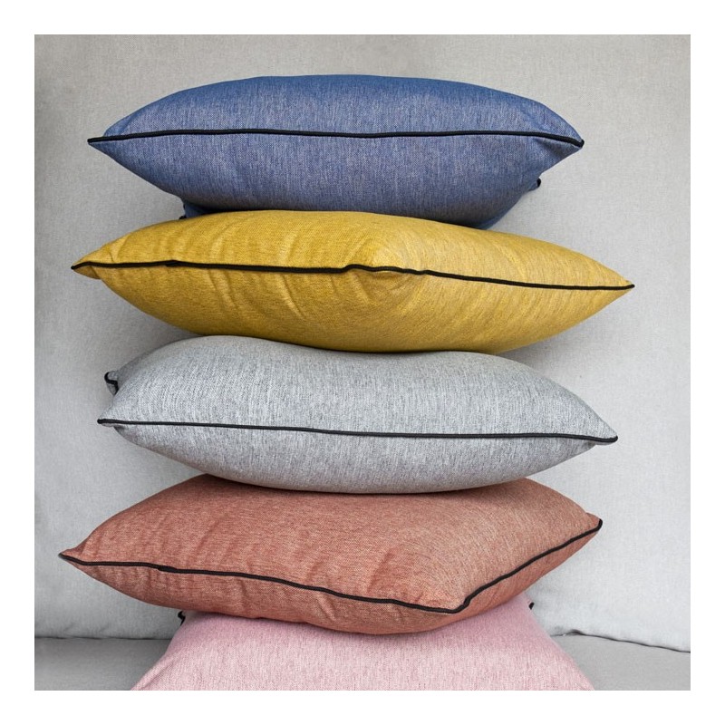 Funda con cremallera para cojín modelo Valeria