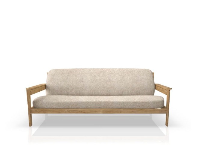 Funda para Sofá Cama de Madera Roc | Ajuste Elástico Total