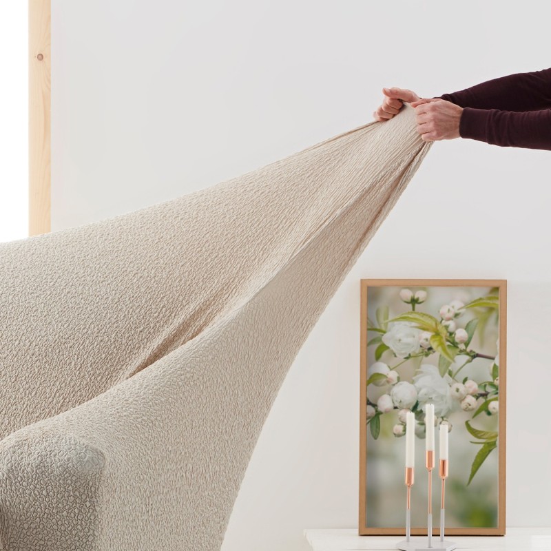 Funda para Sofá Cama de Madera Roc | Ajuste Elástico Total