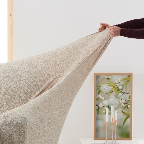 Funda para Sofá Cama de Madera Roc | Ajuste Elástico Total