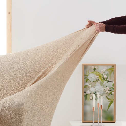 Funda para Sofá Cama de Madera Roc | Ajuste Elástico Total