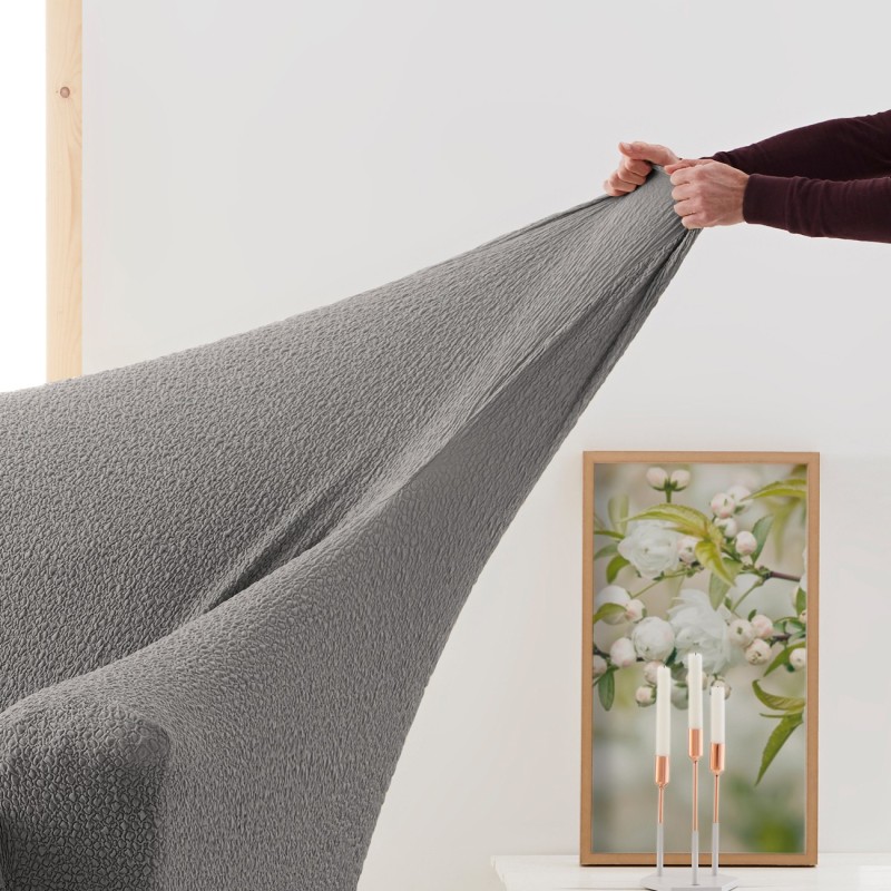 Funda para Sofá Cama de Madera Roc | Ajuste Elástico Total