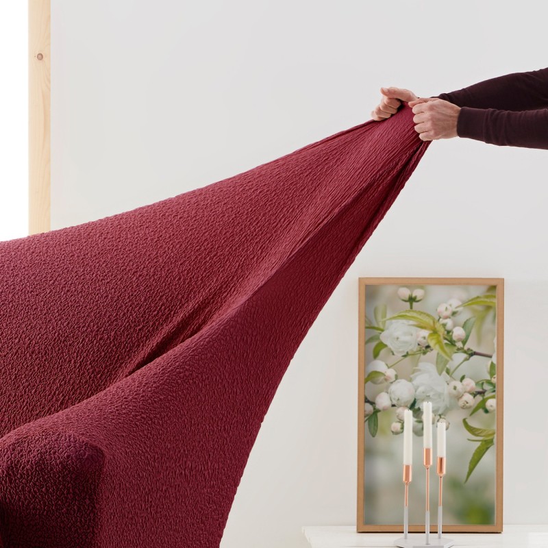 Funda para Sofá Cama de Madera Roc | Ajuste Elástico Total