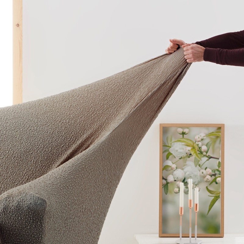 Funda para Sofá Cama de Madera Roc | Ajuste Elástico Total