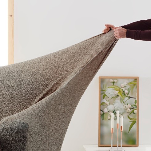 Funda para Sofá Cama de Madera Roc | Ajuste Elástico Total