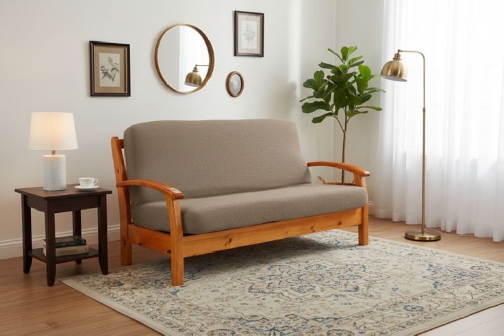 Funda para Sofá Cama Nido Cora | Estilo Moderno y Ajustable