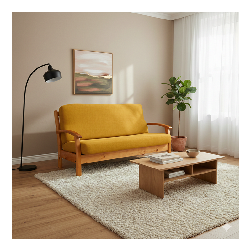 Funda para Sofá Cama Nido Cora | Estilo Moderno y Ajustable