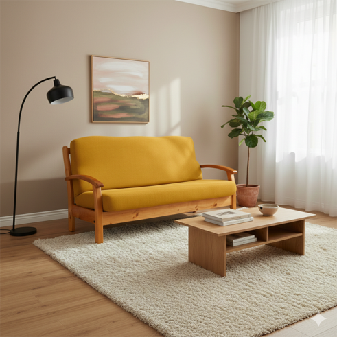 Funda para Sofá Cama Nido Cora | Estilo Moderno y Ajustable