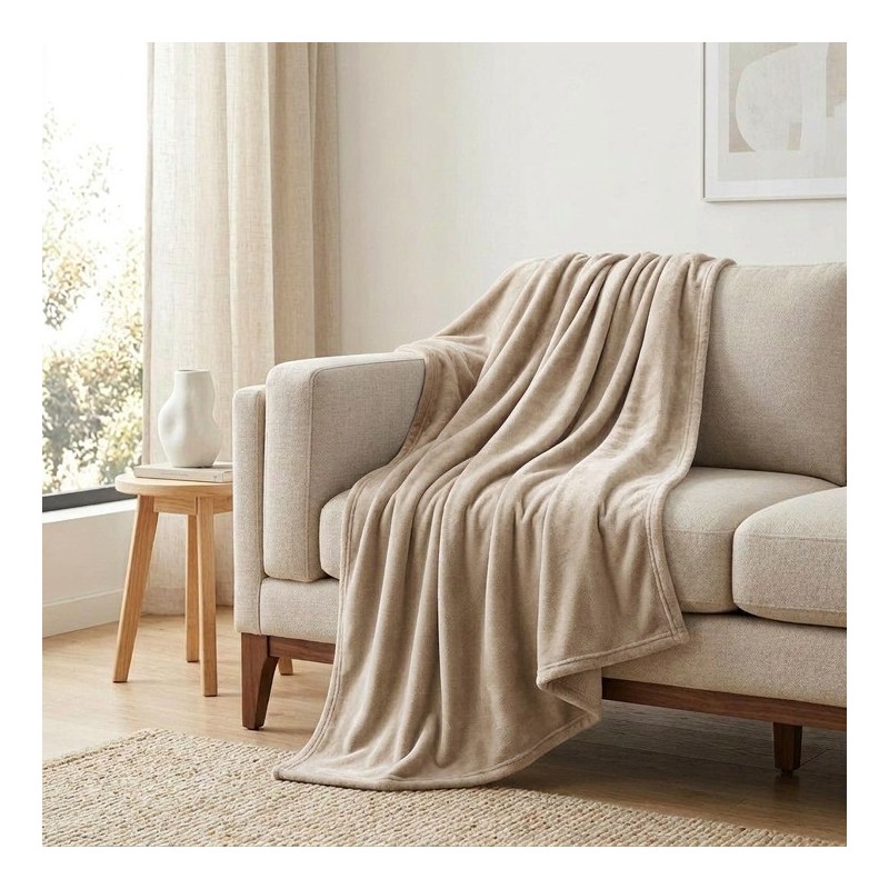 Manta suave de invierno Sedalina para sofá — 100% poliéster
