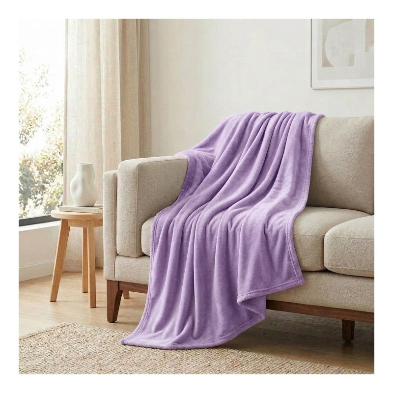 Manta suave de invierno Sedalina para sofá — 100% poliéster Manta suave de invierno Sedalina para sofá — 100% poliéster