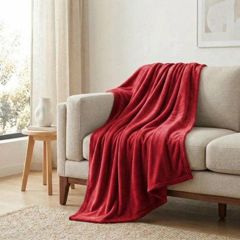 Manta suave de invierno Sedalina para sofá — 100% poliéster
