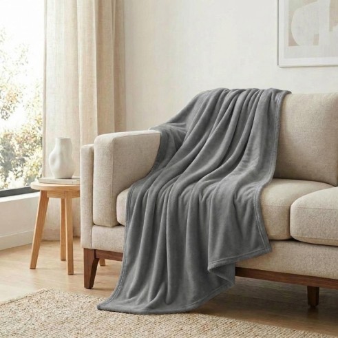 Manta suave de invierno Sedalina para sofá — 100% poliéster