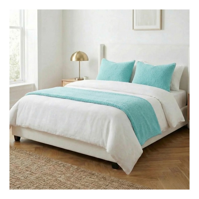 Manta suave de invierno Sedalina para sofá — 100% poliéster Manta suave de invierno Sedalina para sofá — 100% poliéster