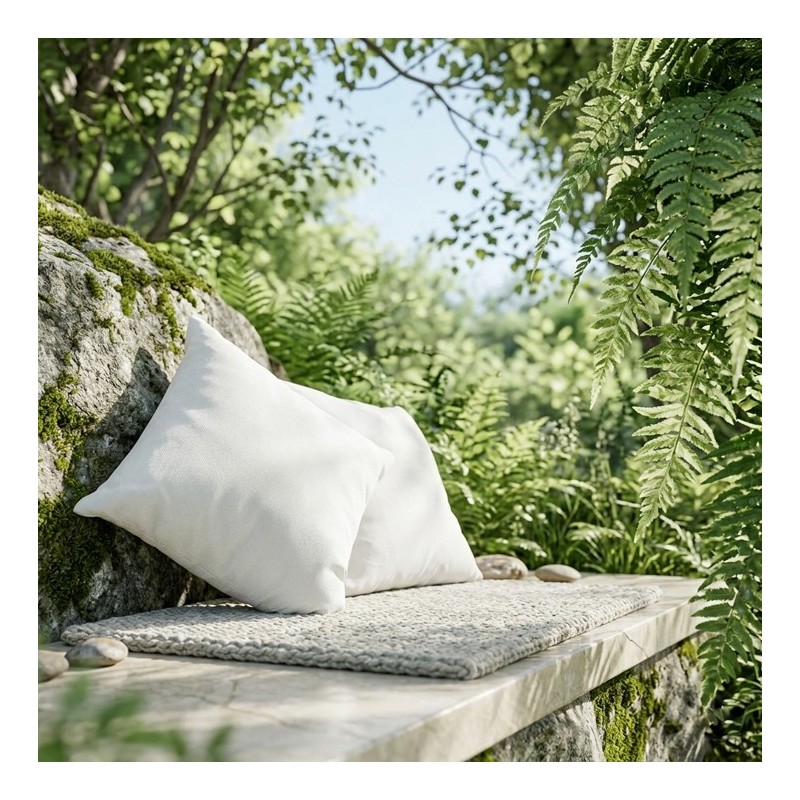 Relleno para cojines decorativos — Fibra sintética hipoalergénica y antiácaros