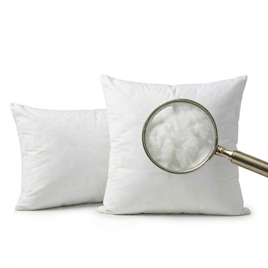 Relleno para cojines decorativos — Fibra sintética hipoalergénica y antiácaros