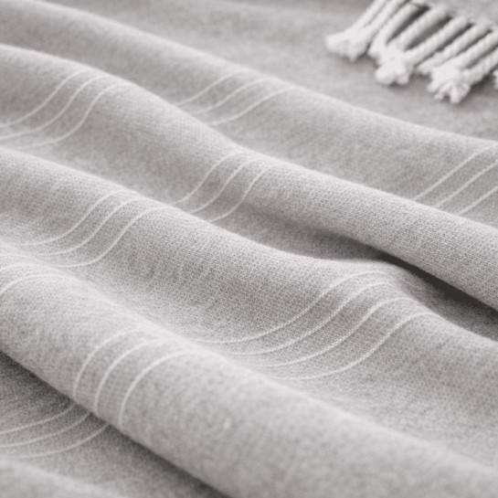 Plaid Foulard Multiusos para sofá y cama con flecos