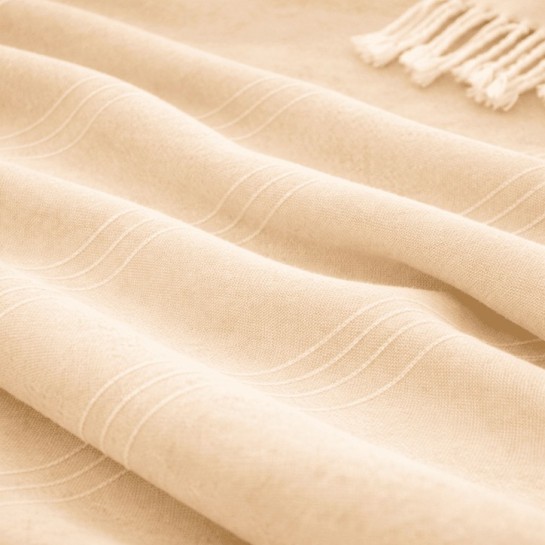 Plaid Foulard Multiusos para sofá y cama con flecos