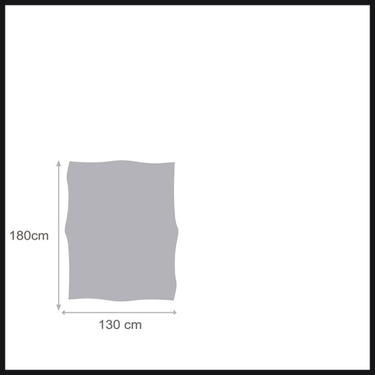 Plaid Foulard Multiusos para sofá y cama con flecos