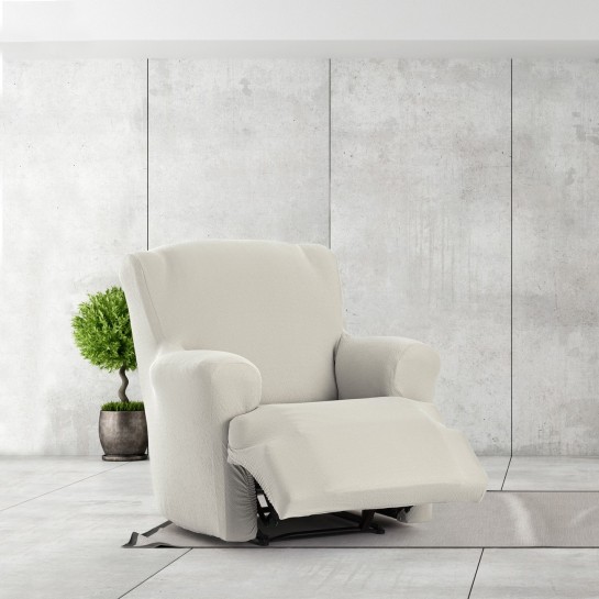 Funda bielástica para sillón relax pies juntos modelo Bronx