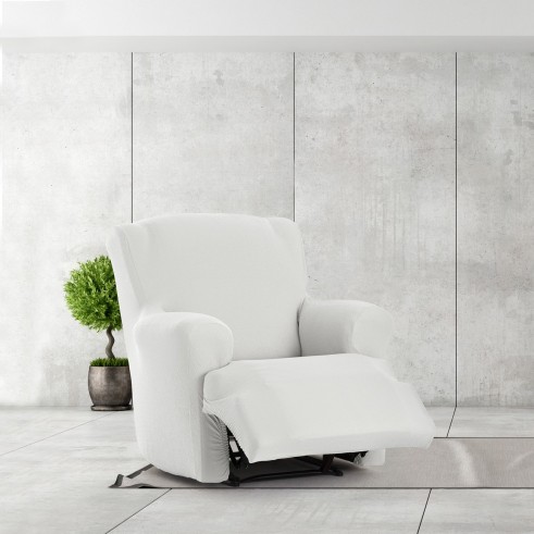 Funda Bielástica para Sillón Relax Pies Juntos Modelo Bronx – Ajuste Completo y Estilo