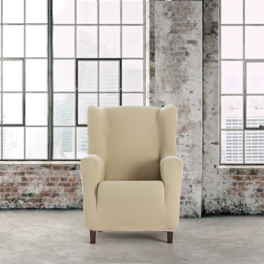 Funda bielástica para sillón orejero modelo Bronx