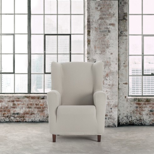 Funda Bielástica para Sillón Orejero Modelo Bronx – Protección y Elegancia