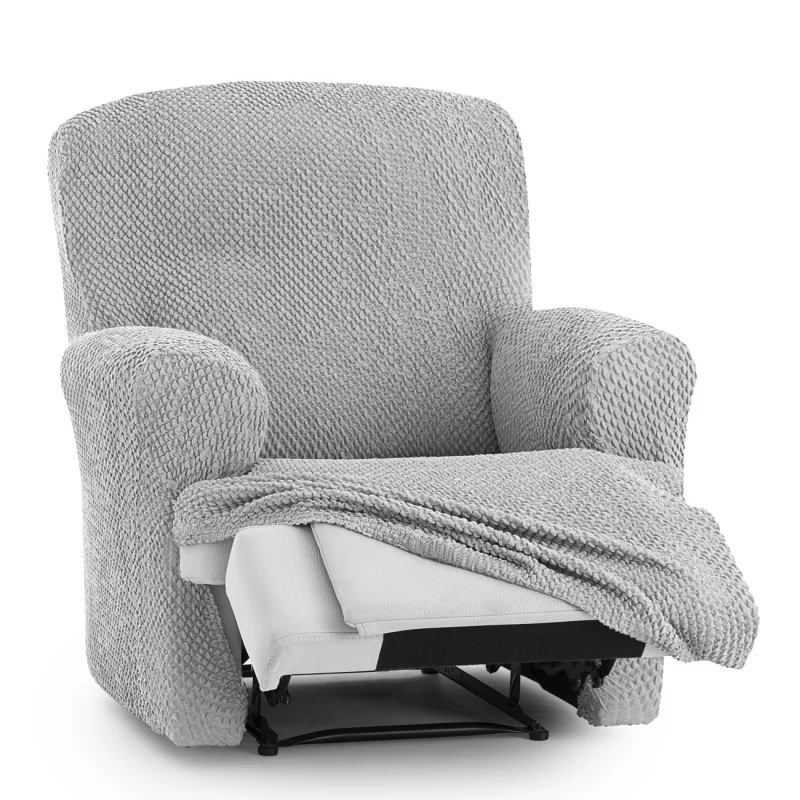 Funda bielástica para sillón relax pies juntos modelo Thor Funda bielástica para sillón relax pies juntos modelo Thor