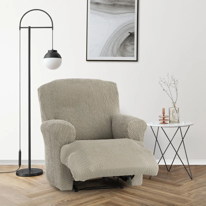 Funda bielástica para sillón relax pies juntos modelo Thor Funda bielástica para sillón relax pies juntos modelo Thor