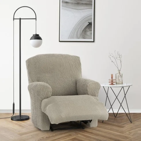 Funda Bielástica para Sillón Relax Pies Juntos Modelo Thor – Protección Completa