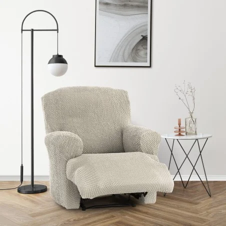Funda bielástica para sillón relax pies juntos modelo Thor