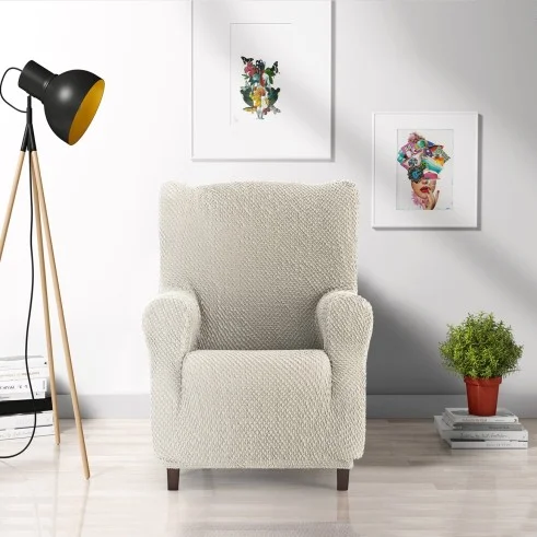 Funda bielástica para sillón orejero modelo Thor