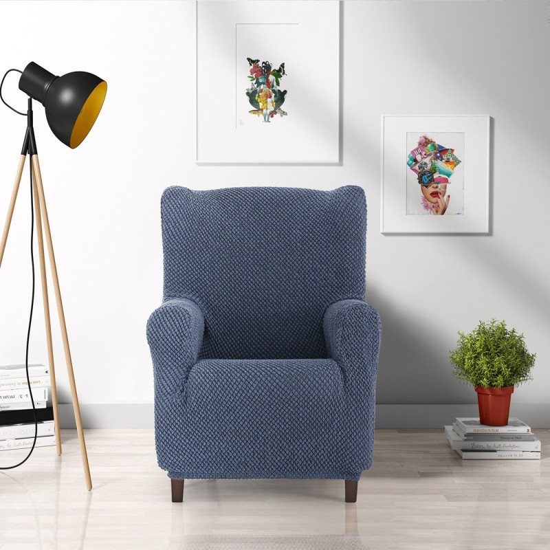 Funda Bielástica para Sillón Orejero Modelo Thor – Elegancia y Protección