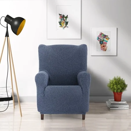 Funda bielástica para sillón orejero modelo Thor