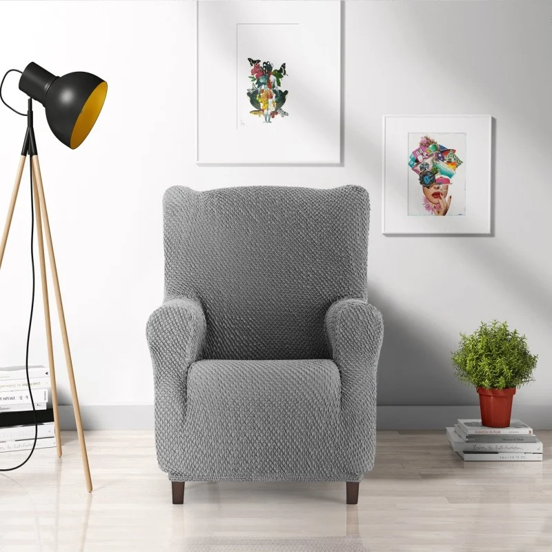 Funda bielástica para sillón orejero modelo Thor Funda bielástica para sillón orejero modelo Thor