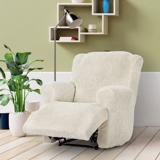 Funda superelástica para sillón relax pies juntos modelo Salsa