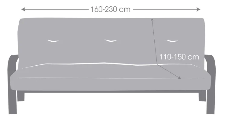 Funda superelástica para sofá Clic-Clac modelo Salsa