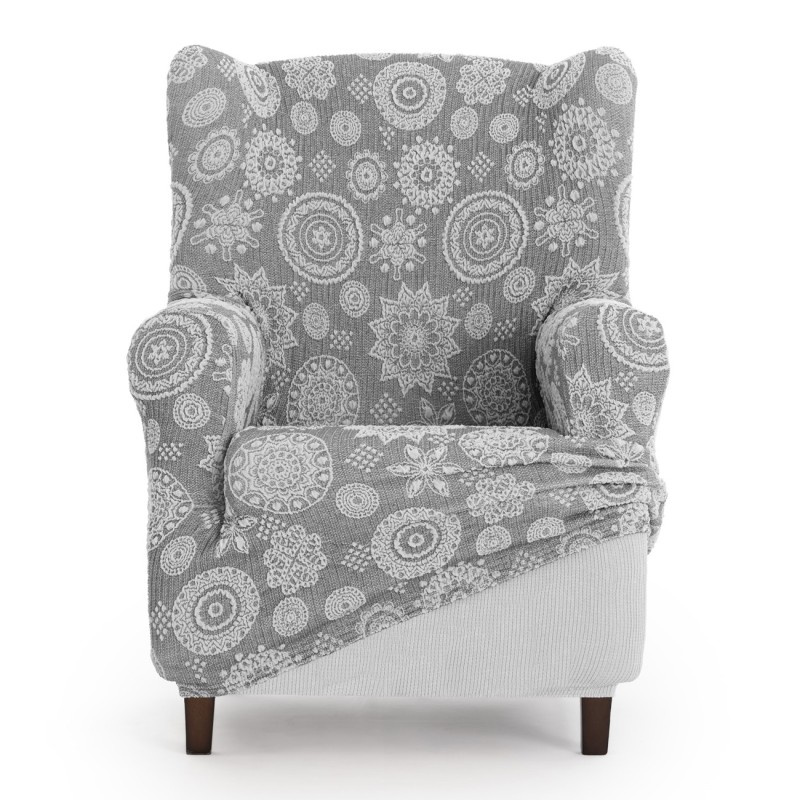Funda Superelástica para Sillón Orejero Modelo Salsa – Diseño Floral y Cobertura Total Funda Superelástica para Sillón Orejero Modelo Salsa – Diseño Floral y Cobertura Total