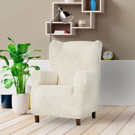 Funda superelástica para sillón orejero modelo Salsa