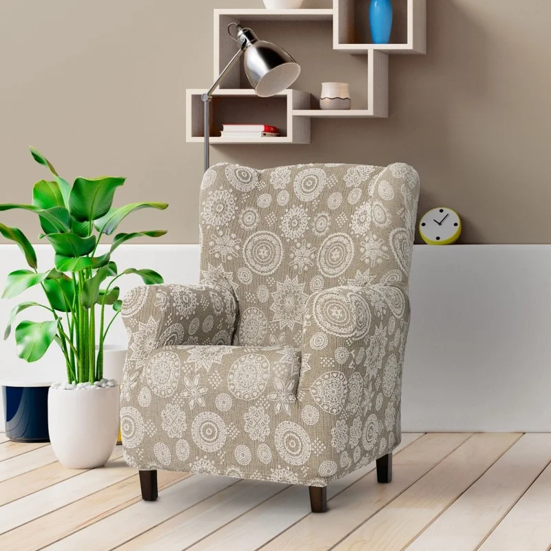Funda superelástica para sillón orejero modelo Salsa Funda superelástica para sillón orejero modelo Salsa