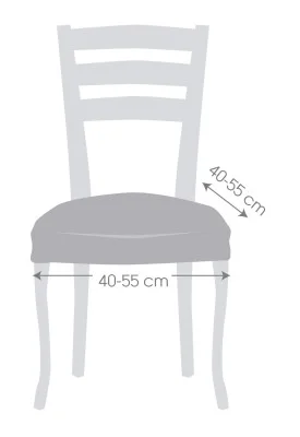 Pack dos fundas superelásticas para silla modelo Salsa