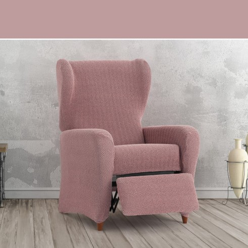 Funda Superelástica para Sillón Relax Modelo Jaz – Estilo Chevron y Comodidad