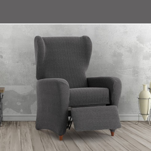 Funda Superelástica para Sillón Relax Modelo Jaz – Estilo Chevron y Comodidad