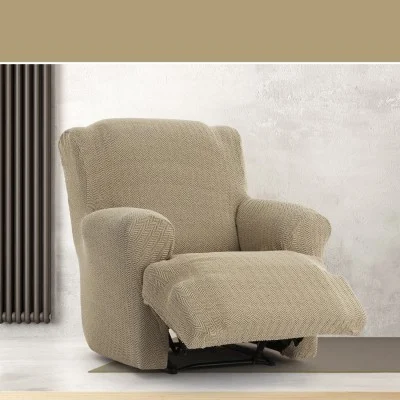 Funda superelástica para sillón relax pies juntos modelo Jaz