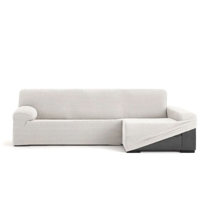 Funda para chaise longue superelástica modelo Jaz Funda para chaise longue superelástica modelo Jaz