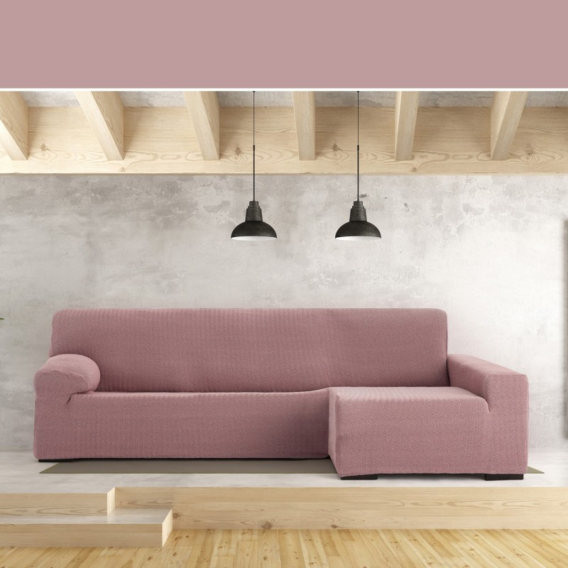 Funda Superelástica para Chaise Longue Modelo Jaz – Cobertura Chevron y Comodidad Funda Superelástica para Chaise Longue Modelo Jaz – Cobertura Chevron y Comodidad