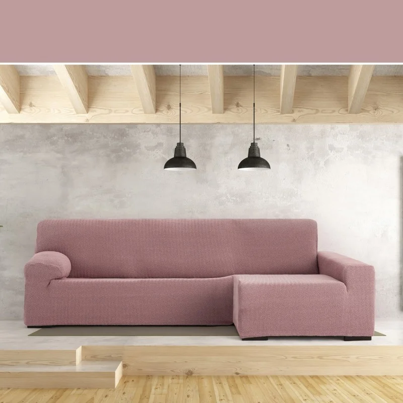 Funda para chaise longue superelástica modelo Jaz Funda para chaise longue superelástica modelo Jaz