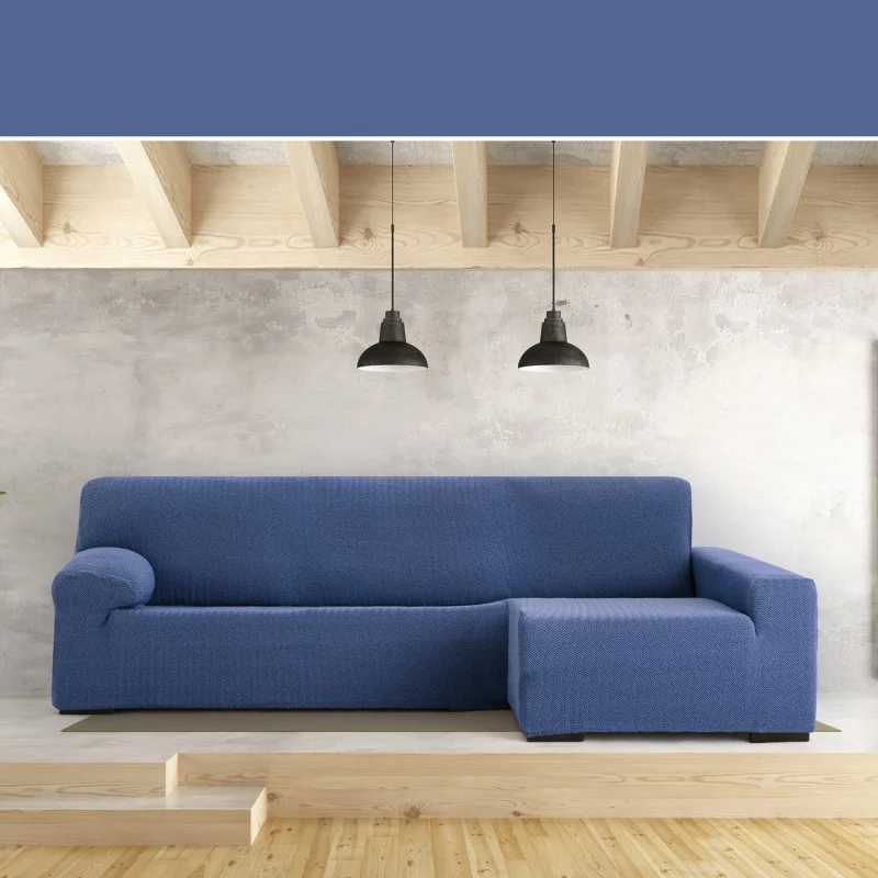 Funda para chaise longue superelástica modelo Jaz Funda para chaise longue superelástica modelo Jaz