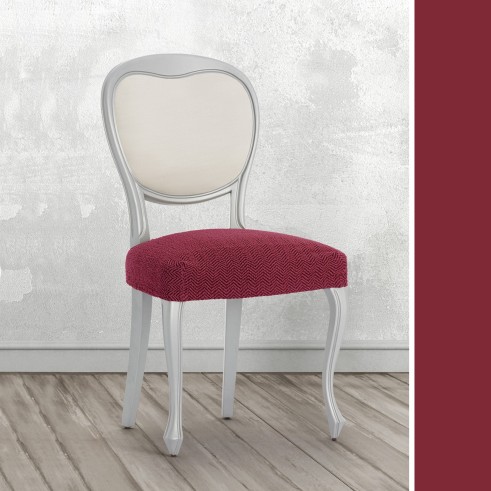 Pack Fundas Superelásticas con Respaldo para Silla Modelo Jaz – Diseño Chevron para el Comedor